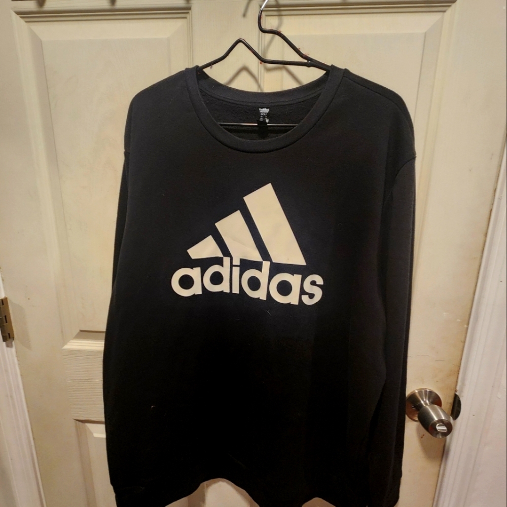 Adidas Black Sweatshirt with Logo